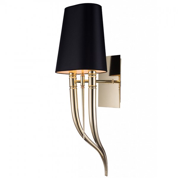 Бра Crystal Light Brunilde Ipe Cavalli Gold Золотой Черный Белый Бра Crystal Light Brunilde Ipe Cavalli Gold Золотой Черный Белый в Брянске | Loft Concept