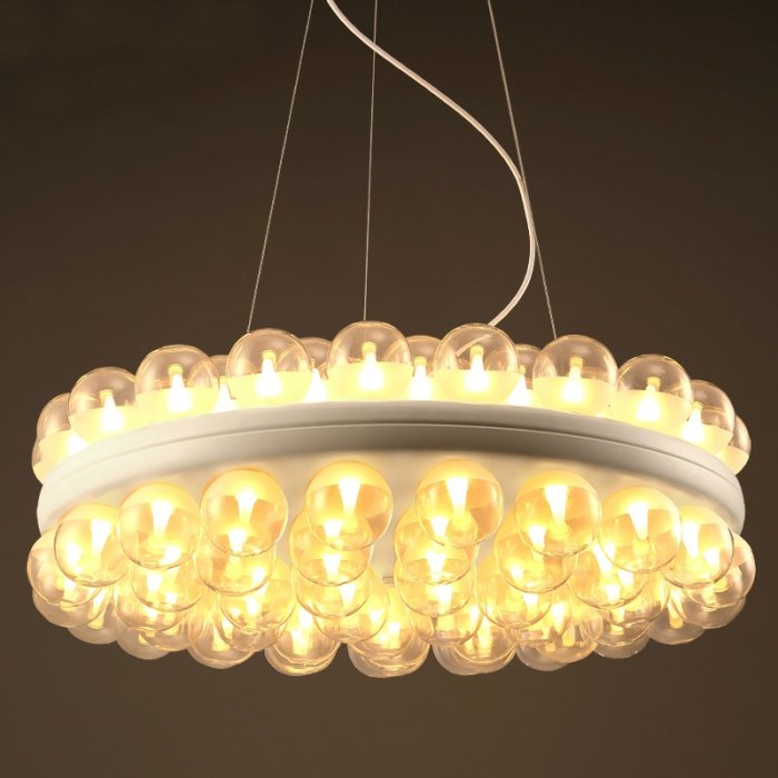 Люстра Eddy Light Chandelier Double Plate Люстра Eddy Light Chandelier Double Plate в Брянске | Loft Concept