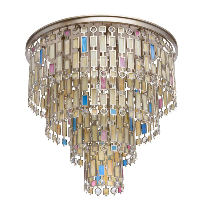 Потолочный светильник Cascade Chandelier 61 Золотой Мульти Потолочный светильник Cascade Chandelier 61 Золотой Мульти в Брянске | Loft Concept