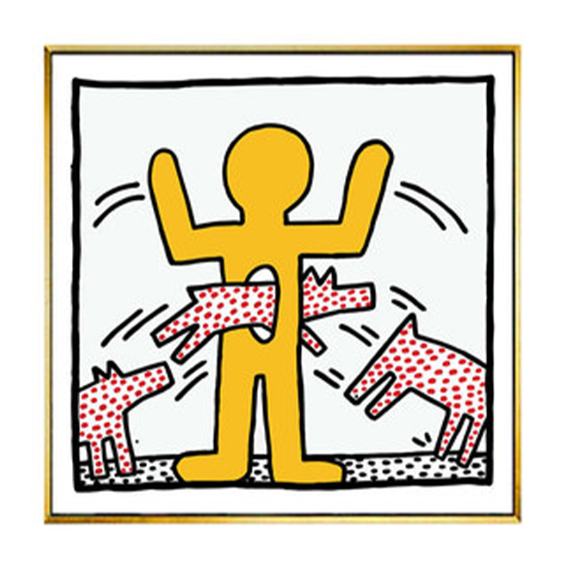 Постер Keith Haring 19 Мульти Постер Keith Haring 19 Мульти в Брянске | Loft Concept