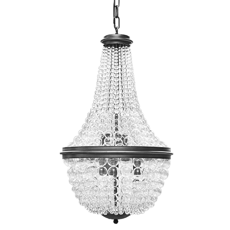 Люстра Bubble Blower Classic Chandeliers Графит Прозрачный Люстра Bubble Blower Classic Chandeliers Графит Прозрачный в Брянске | Loft Concept