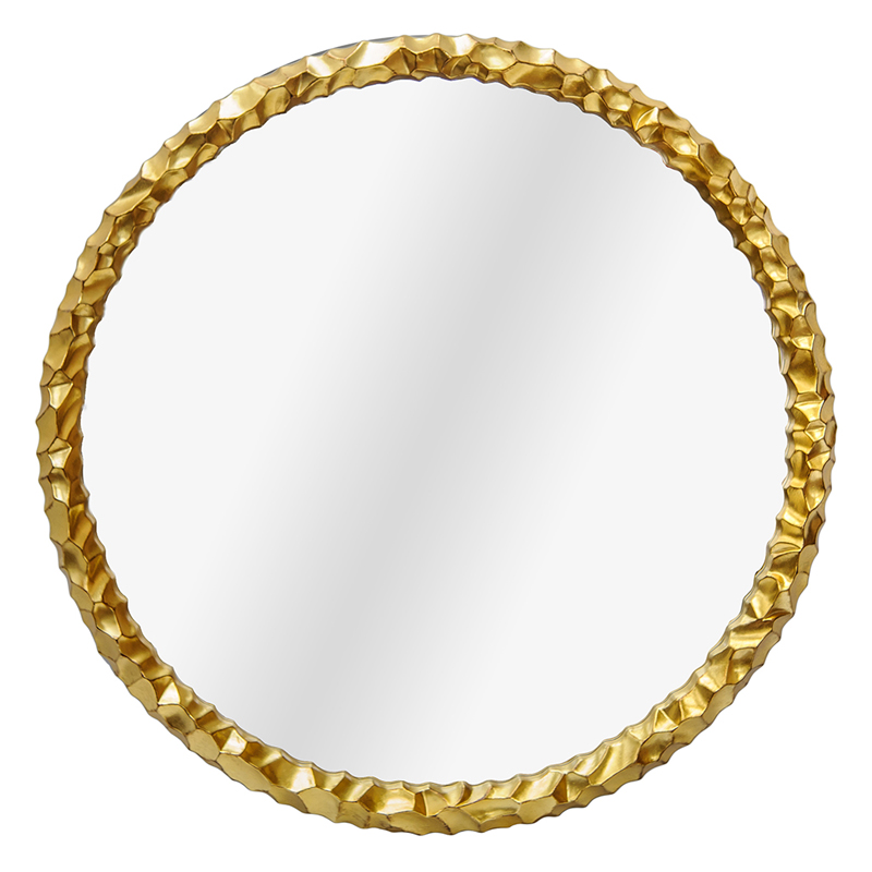 Зеркало Reginald Mirror round gold Золотой Зеркало Reginald Mirror round gold Золотой в Брянске | Loft Concept
