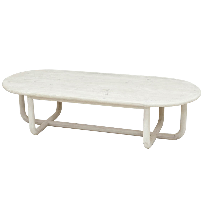 Кофейный стол Mathis Wood Coffee Table ivory ( слоновая кость ) Кофейный стол Mathis Wood Coffee Table ivory ( слоновая кость ) в Брянске | Loft Concept