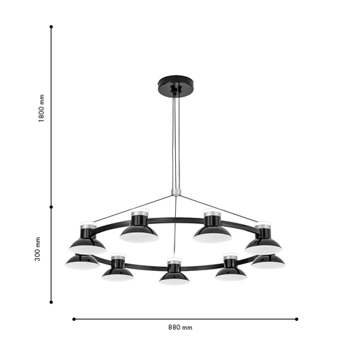 Люстра Celevis Black 92 Люстра Celevis Black 92 в Брянске