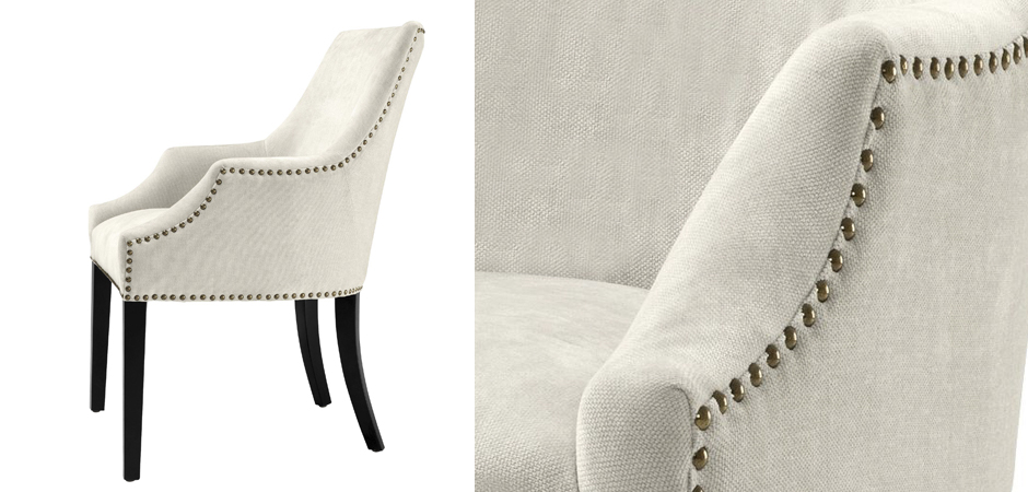 Стул Eichholtz Dining Chair Legacy sand - фото №1