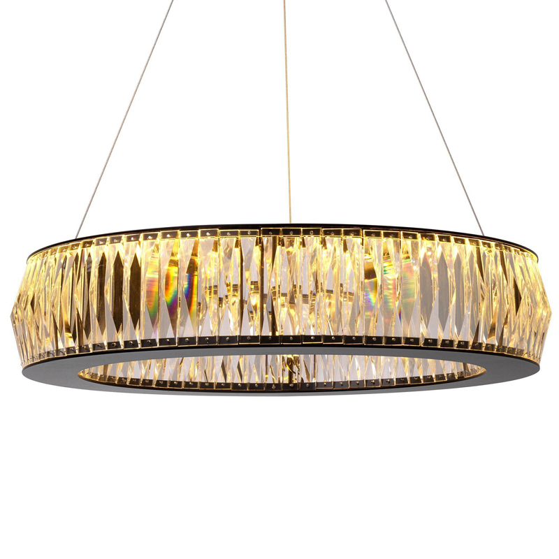 Люстра Eichholtz Chandelier Vancouver S Черный Прозрачный (Transparent) Люстра Eichholtz Chandelier Vancouver S Черный Прозрачный (Transparent) в Брянске | Loft Concept