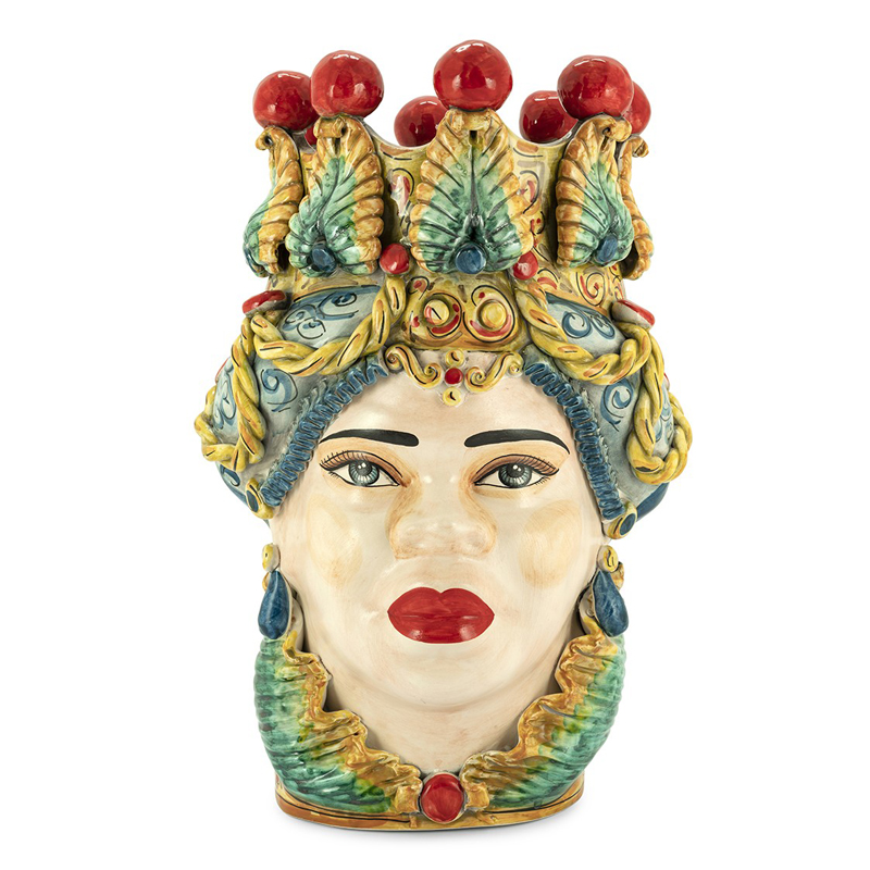 Ваза VASE MORO LADY BIG TRAD. Мульти Ваза VASE MORO LADY BIG TRAD. Мульти в Брянске | Loft Concept