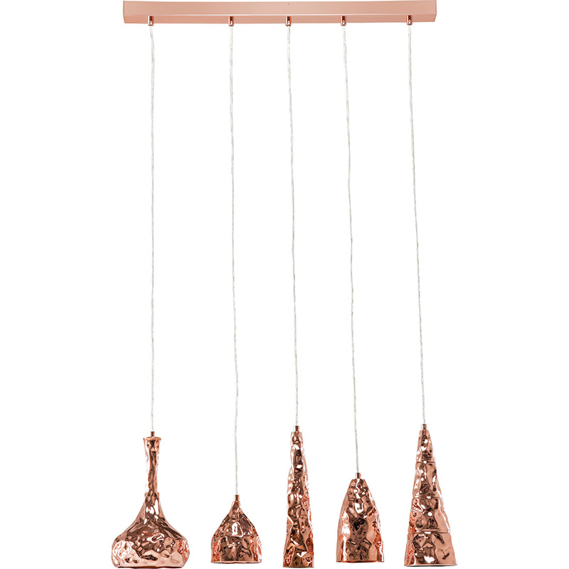 Люстра Several Copper Lamps Медь Люстра Several Copper Lamps Медь в Брянске | Loft Concept