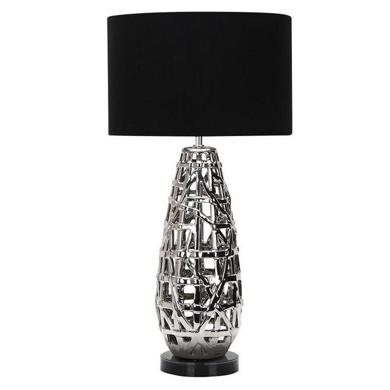 Настольная лампа Magno Table lamp Черный Хром Настольная лампа Magno Table lamp Черный Хром в Брянске | Loft Concept