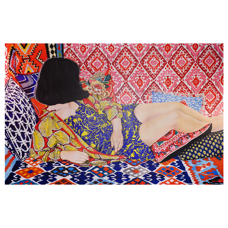 Картина Camouflage 2 Naomi Okubo Мульти Картина Camouflage 2 Naomi Okubo Мульти в Брянске | Loft Concept