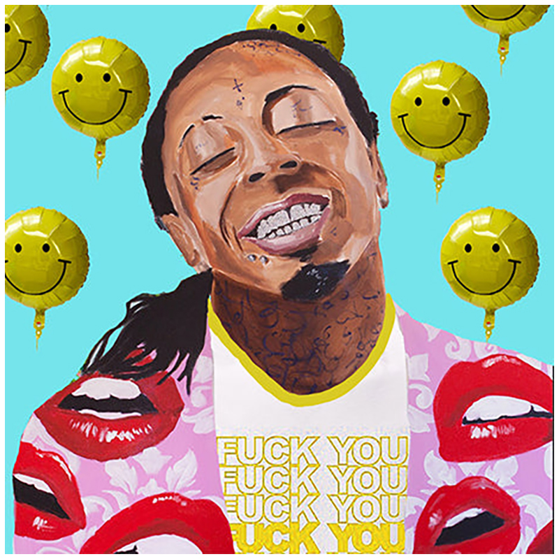Картина Lil Wayne with Smiling Balloons Мульти Картина Lil Wayne with Smiling Balloons Мульти в Брянске | Loft Concept