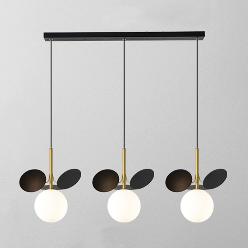 Люстра MATISSE Pendant Triple black Золотой Белый Черный Люстра MATISSE Pendant Triple black Золотой Белый Черный в Брянске | Loft Concept