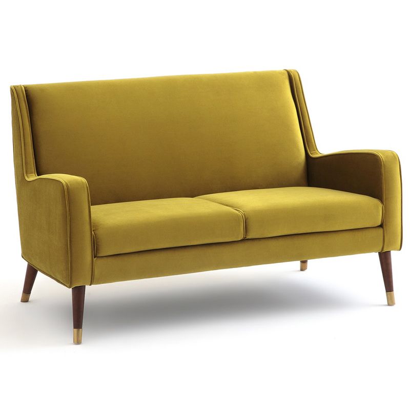 Диван Classic Furniture горчичный Горчичный Латунь Диван Classic Furniture горчичный Горчичный Латунь в Брянске | Loft Concept