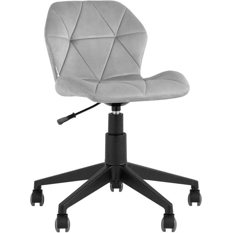 Офисный Стул Jeroen Chair Серый Велюр Светло-серый Черный Офисный Стул Jeroen Chair Серый Велюр Светло-серый Черный в Брянске | Loft Concept