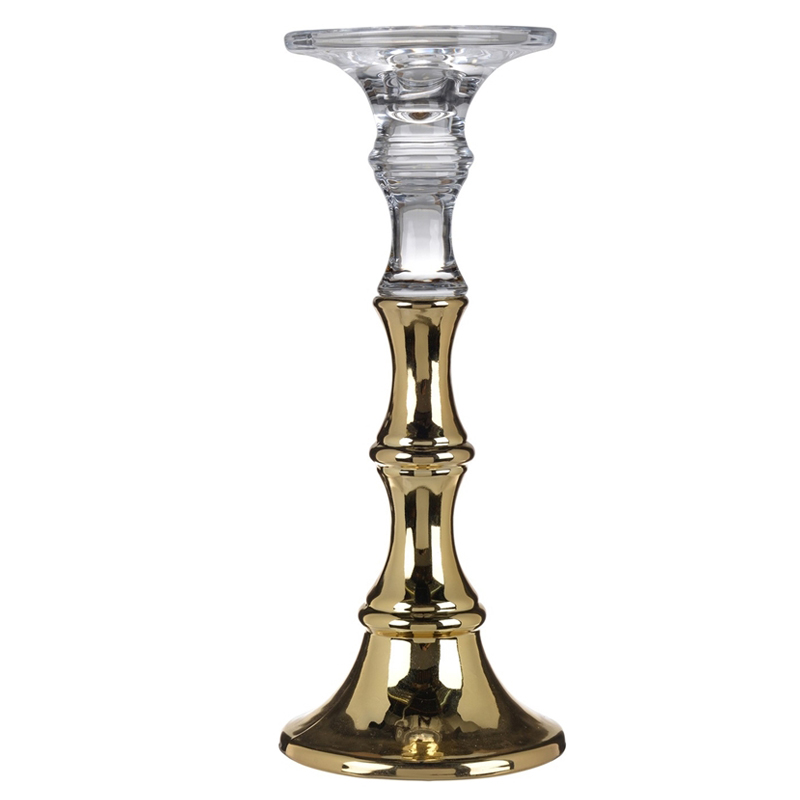 Подсвечник Eugenie Candlestick 30 Глянцевое золото Подсвечник Eugenie Candlestick 30 Глянцевое золото в Брянске | Loft Concept
