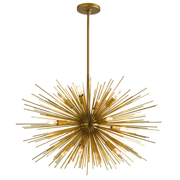 Люстра ASTRA Chandelier Sputnik Brass Золотой Люстра ASTRA Chandelier Sputnik Brass Золотой в Брянске | Loft Concept