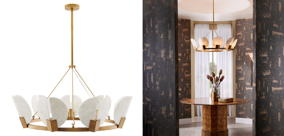 Люстра Arteriors SIERRA CHANDELIER GOLD Люстра Arteriors SIERRA CHANDELIER GOLD - Loft-Concept в Брянске