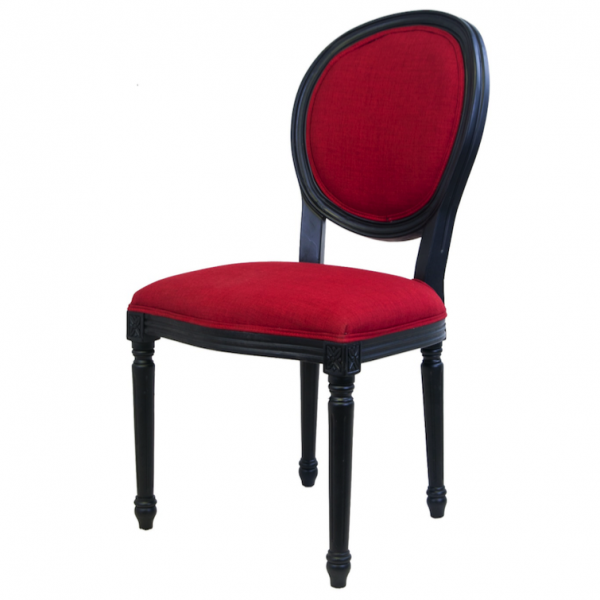 Стул French chairs Provence Red Chair Красный Черный Стул French chairs Provence Red Chair Красный Черный в Брянске | Loft Concept