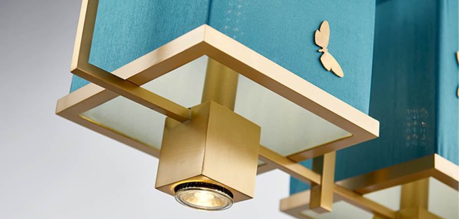 Люстра с бабочками Butterflies Blue Background Chandelier Люстра с бабочками Butterflies Blue Background Chandelier - Loft-Concept в Брянске