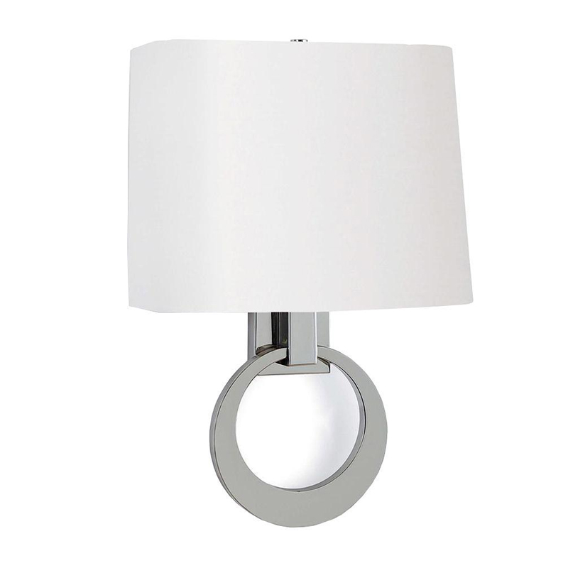 Бра Dana Sconce Silver Ring Серебряный Белый Бра Dana Sconce Silver Ring Серебряный Белый в Брянске | Loft Concept