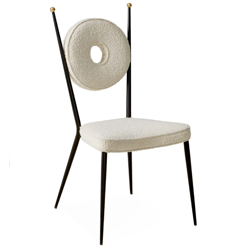 Стул Jonathan Adler Rondo Dining Chair ivory ( слоновая кость ) Стул Jonathan Adler Rondo Dining Chair ivory ( слоновая кость ) в Брянске | Loft Concept