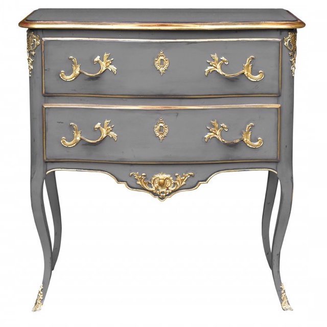 Комод L.XV CHEST OF DRAWERS Grey Бронза Серый в Брянске | Loft Concept 