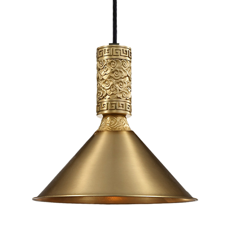 Подвесной светильник Yun Metal Lamp Латунь Подвесной светильник Yun Metal Lamp Латунь в Брянске | Loft Concept