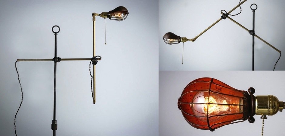 Напольный светильник Steampunk Extension Pole Floor 2 Напольный светильник Steampunk Extension Pole Floor 2 - Loft-Concept в Брянске