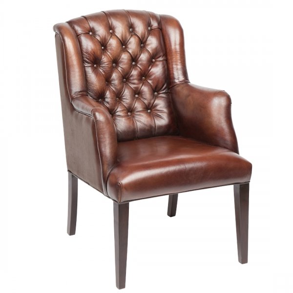 Кресло Leather Elegance Коричневый Кресло Leather Elegance Коричневый в Брянске | Loft Concept
