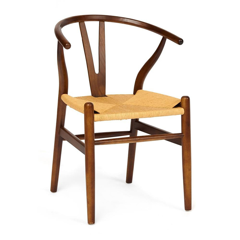 Стул Scandinavian Hand Weaving Elm ручное плетение Орех Бежевый Стул Scandinavian Hand Weaving Elm ручное плетение Орех Бежевый в Брянске | Loft Concept