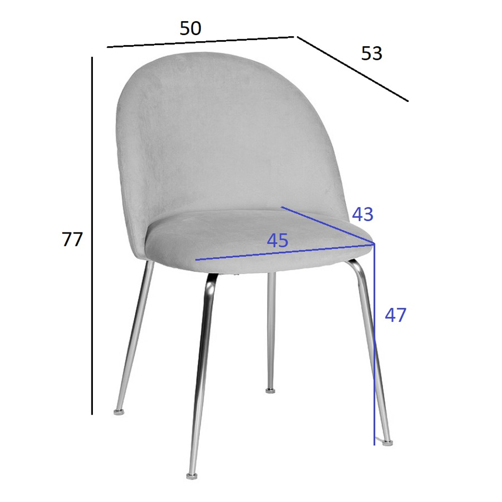 Стул велюровый хаки на золотистых металлических ножках Vendramin Chair в Брянске