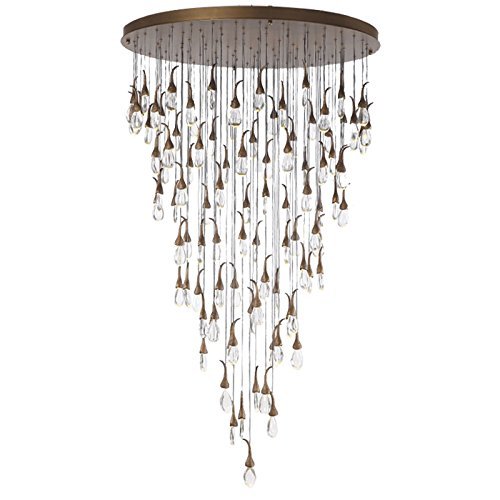 Люстра OCHRE Seed Cloud installation round Бронза Прозрачное Стекло в Брянске | Loft Concept 