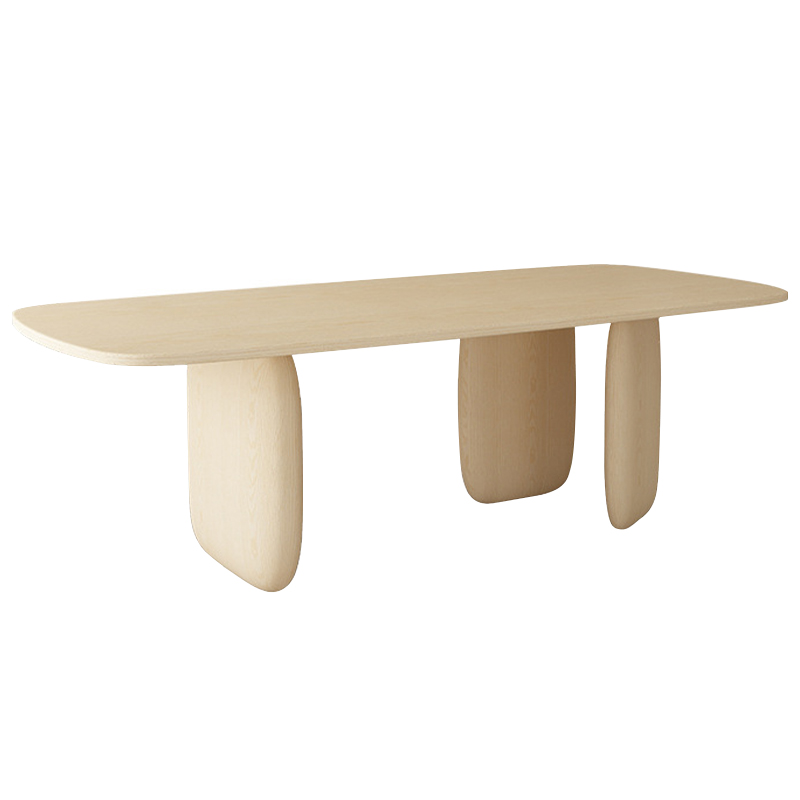 Обеденный стол Colon Dining Table Древесина Бежевый Обеденный стол Colon Dining Table Древесина Бежевый в Брянске | Loft Concept
