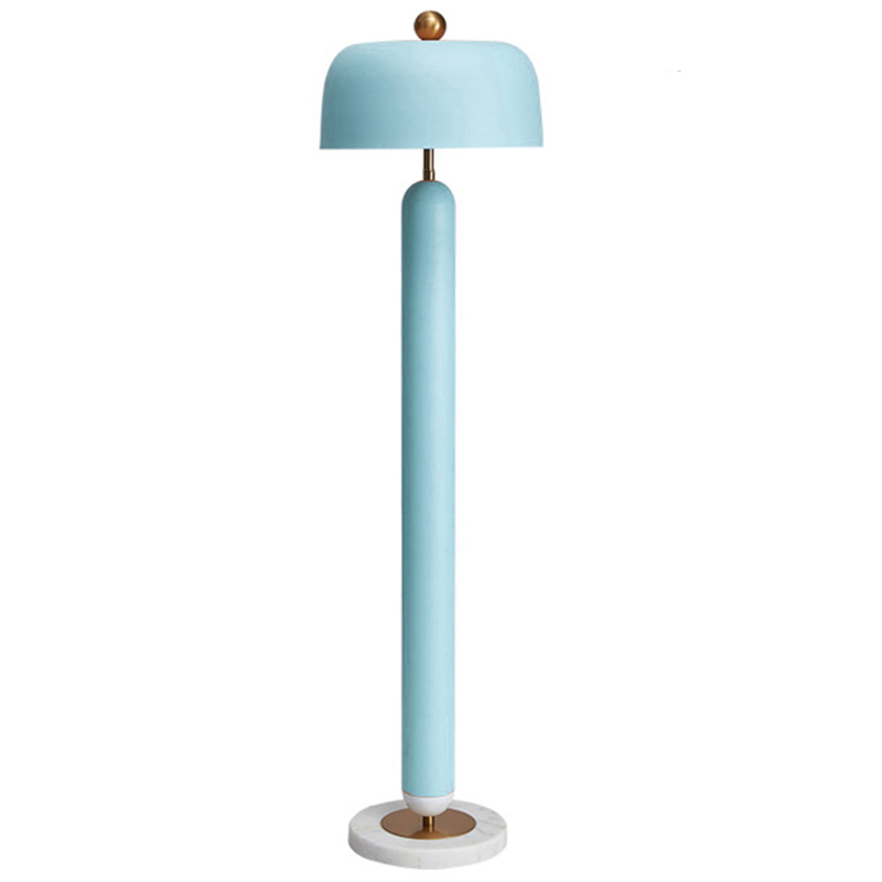 Meet blue Floor lamp Голубой Латунь в Брянске | Loft Concept 