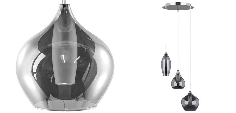 Люстра Candiano Smoke Triple Люстра Candiano Smoke Triple - Loft-Concept в Брянске