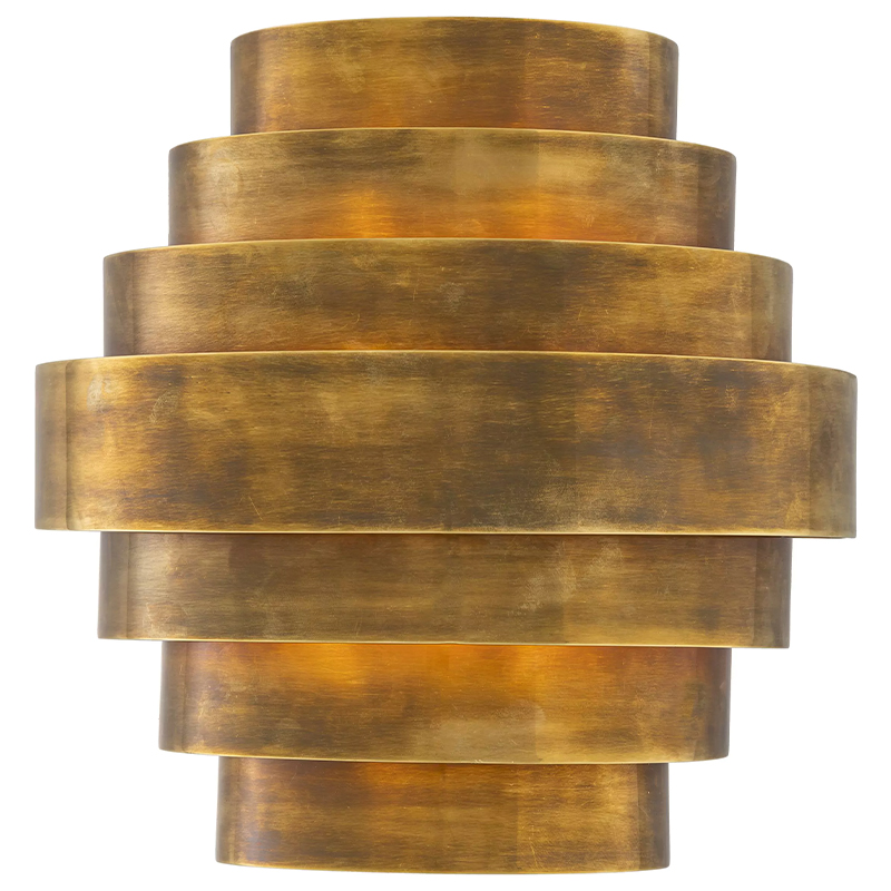 Бра Eichholtz Wall Lamp Rizzi Double Латунь в Брянске | Loft Concept 