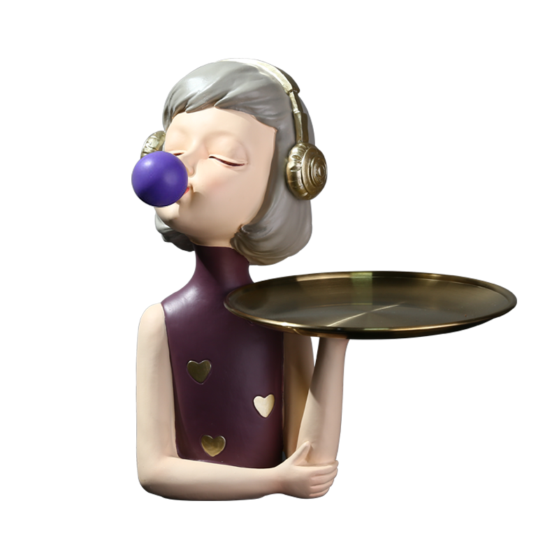 Статуэтка Bubble Gum purple Мульти Статуэтка Bubble Gum purple Мульти в Брянске | Loft Concept