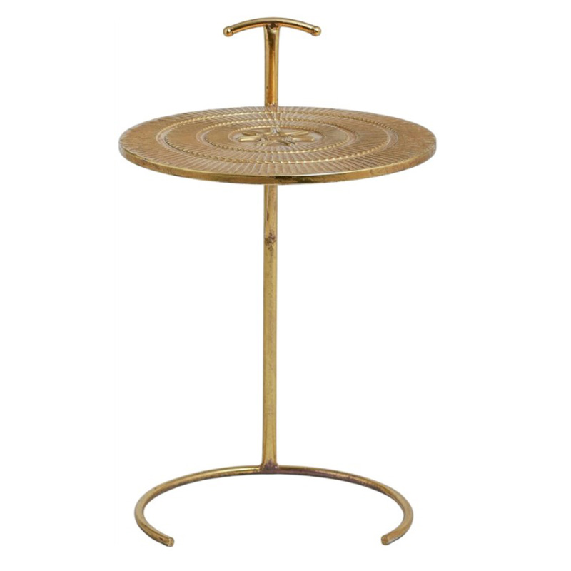 Приставной стол Zethar Side table Золотой Приставной стол Zethar Side table Золотой в Брянске | Loft Concept