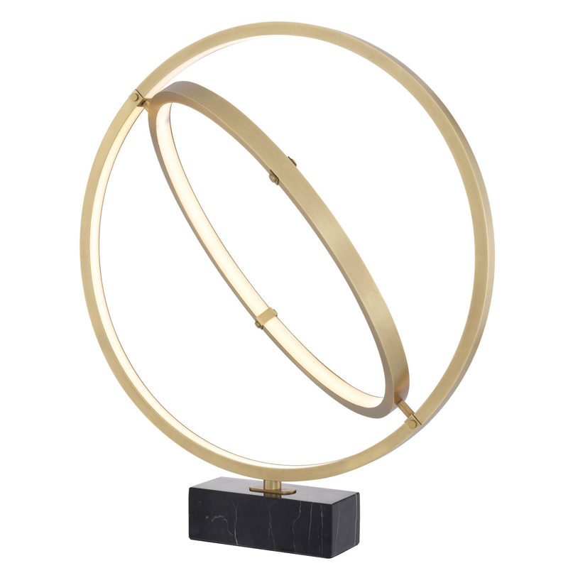 Настольная лампа Eichholtz Table Lamp Cassini Латунь Античная полированная Черный Мрамор Nero Настольная лампа Eichholtz Table Lamp Cassini Латунь Античная полированная Черный Мрамор Nero в Брянске | Loft Concept