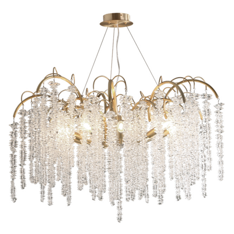 Люстра Orabel Chandelier Золотой Прозрачный (Transparent) в Брянске | Loft Concept 