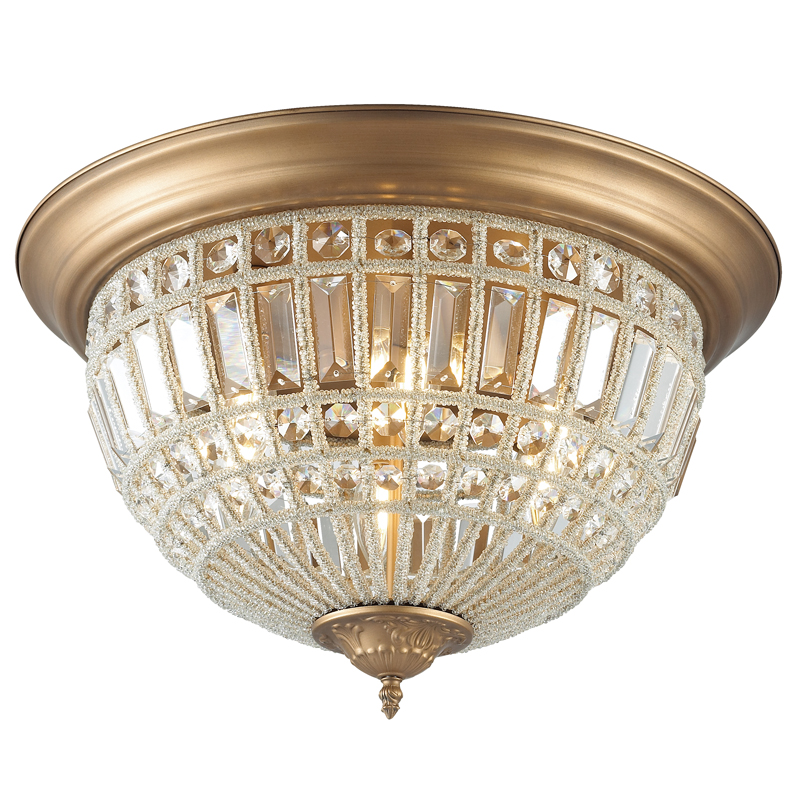 Потолочный светильник Salomi Chandelier Бронза Прозрачный Потолочный светильник Salomi Chandelier Бронза Прозрачный в Брянске | Loft Concept