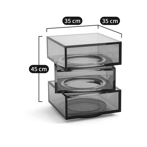 Стол журнальный в форме кубов Acrylic Furniture Lumina Mint Breeze Стол журнальный в форме кубов Acrylic Furniture Lumina Mint Breeze в Брянске