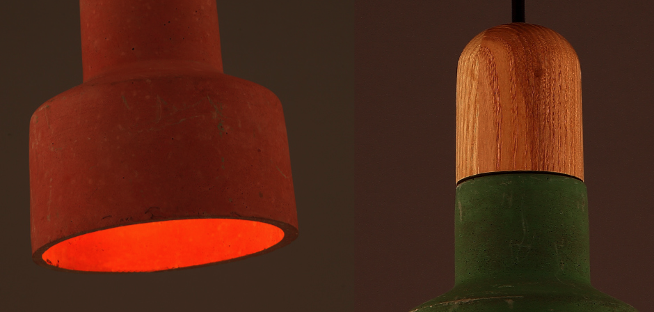 Подвесной светильник Art Concrete Wooden Cope Подвесной светильник Art Concrete Wooden Cope - Loft-Concept в Брянске