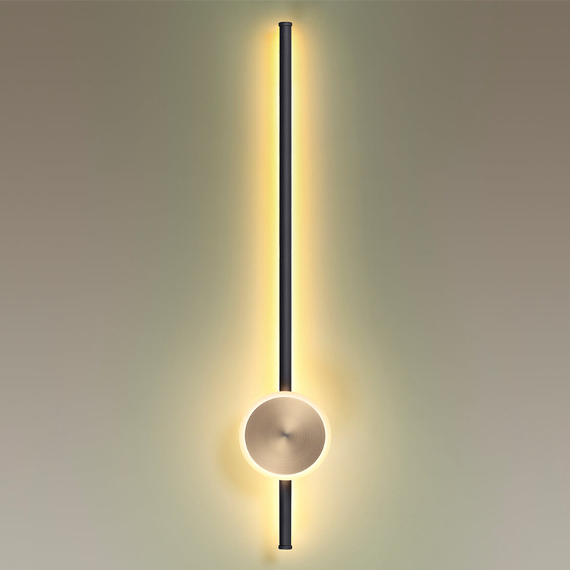 Бра Barrette Circle Sconce 70 Черный Античная Бронза в Брянске | Loft Concept 