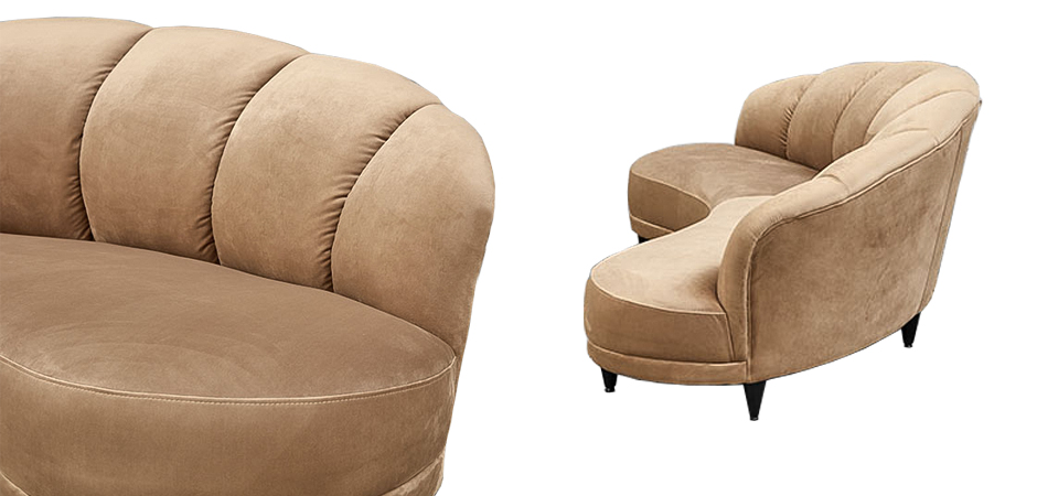 Диван Vanilla Croissant Sofa Диван Vanilla Croissant Sofa - Loft-Concept в Брянске
