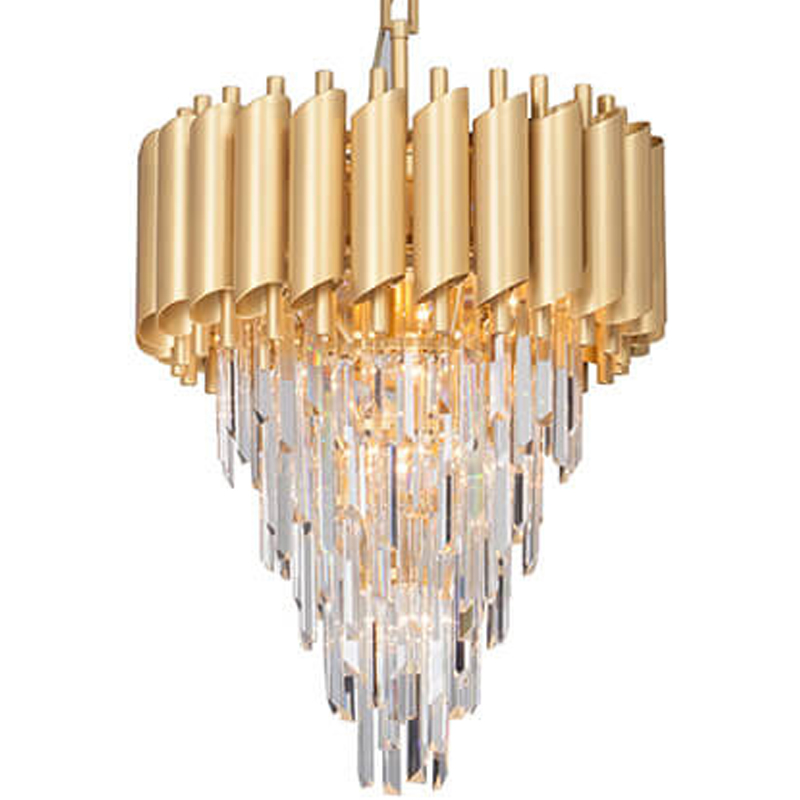 Empire Gold Chandelier Crystal D 50 Глянцевое золото Empire Gold Chandelier Crystal D 50 Глянцевое золото в Брянске | Loft Concept