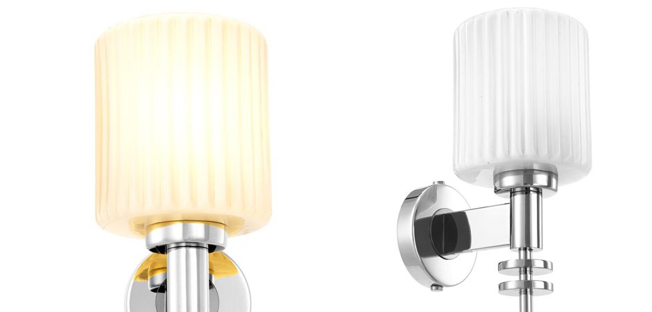 Бра Eichholtz Wall Lamp Ponza Nickel Бра Eichholtz Wall Lamp Ponza Nickel - Loft-Concept в Брянске