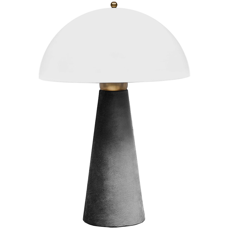 Настольная лампа Ruben Concrete table lamp Серый Белый Настольная лампа Ruben Concrete table lamp Серый Белый в Брянске | Loft Concept