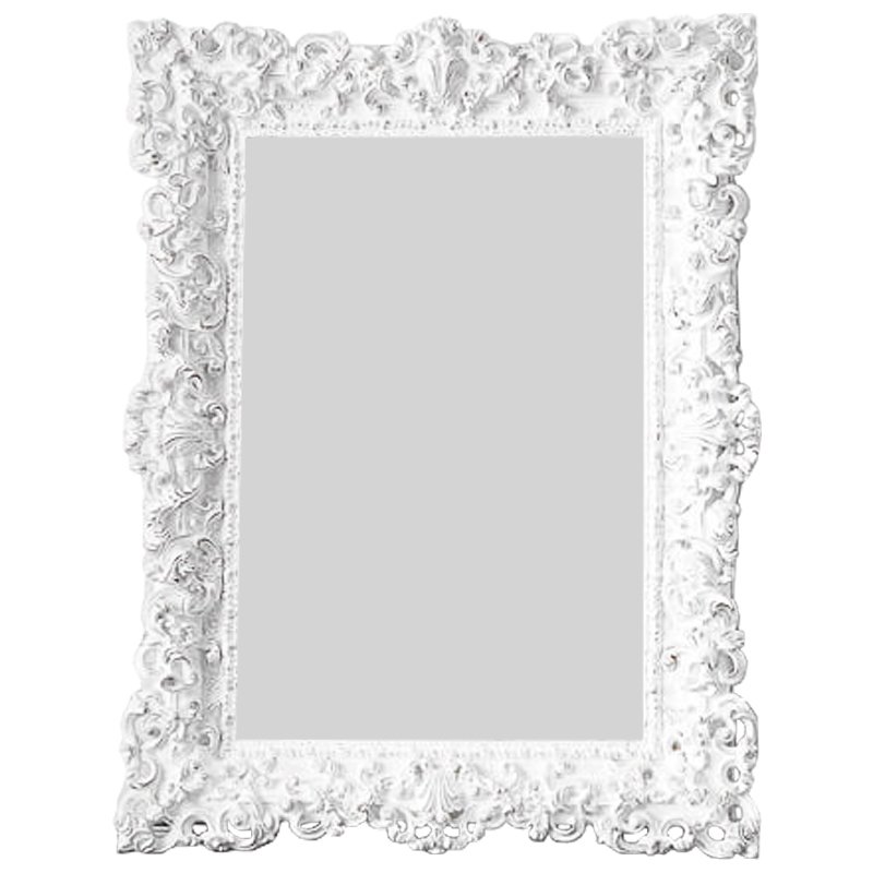 Зеркало Leeuw Mirror White Белый винтажная патина Зеркало Leeuw Mirror White Белый винтажная патина в Брянске | Loft Concept