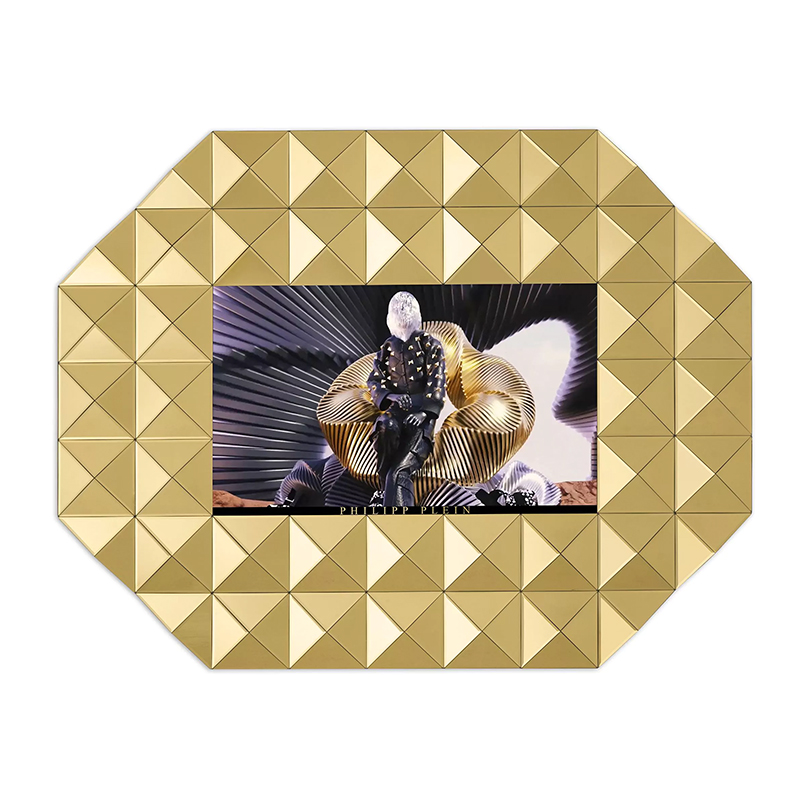 Экран Philipp Plein GOLD STUD NFT L 43 дюйма Золотой Зеркало Экран Philipp Plein GOLD STUD NFT L 43 дюйма Золотой Зеркало в Брянске | Loft Concept